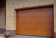 Секционные гаражные ворота - панель "Золотой дуб"