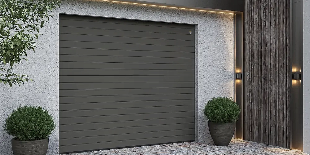 Новые оттенки цвета с эффектом муар для гаражных ворот